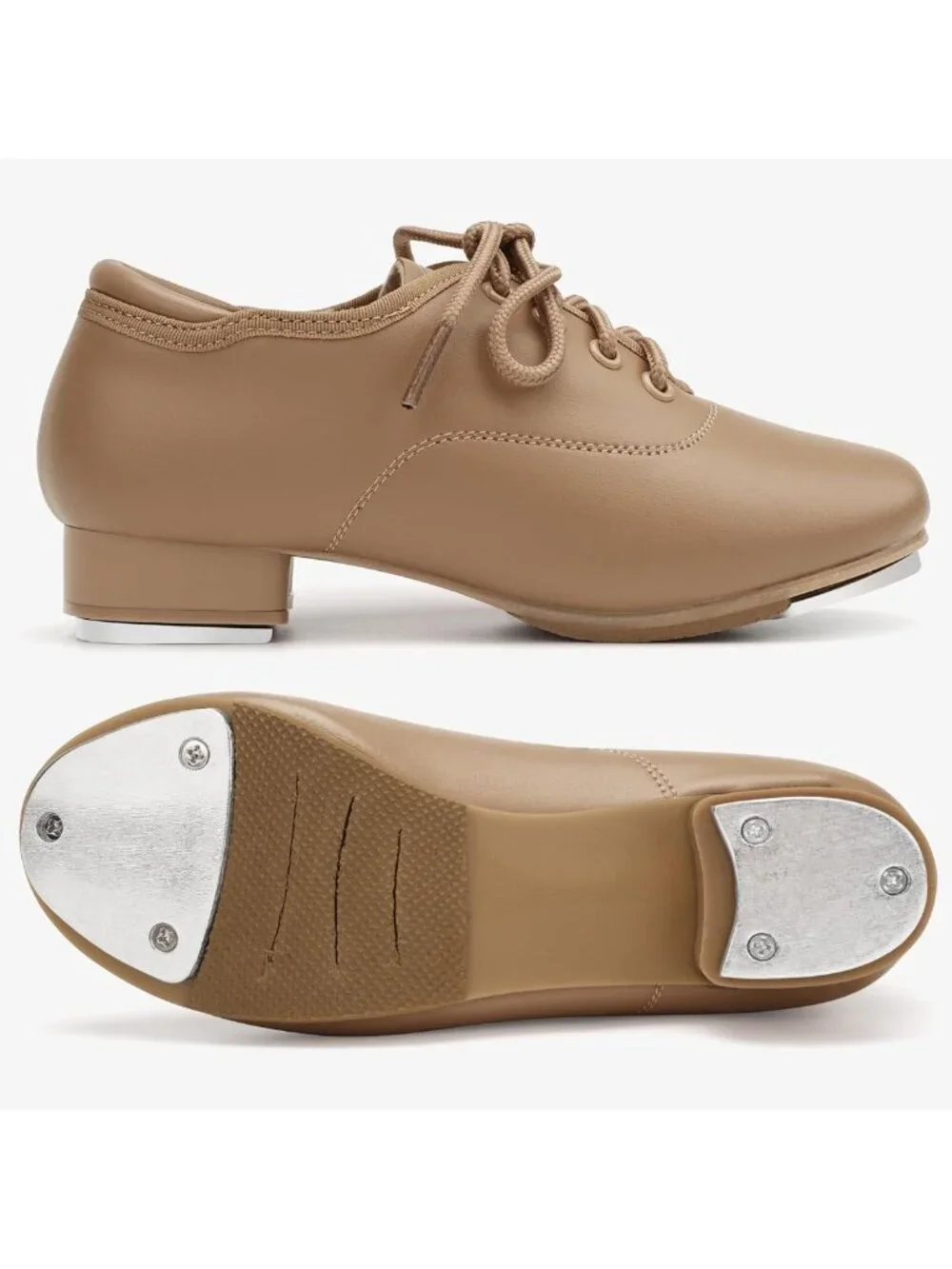 Lace-Up Kids Tap Dance Shoes for Girls - Comfortable, Stylish, Perfect for